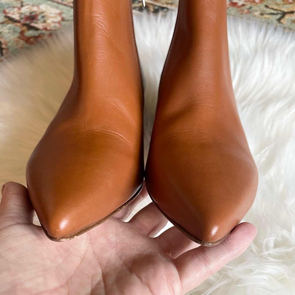 L'Agence Jeanne II Leather Booties - Picture 8 of 12